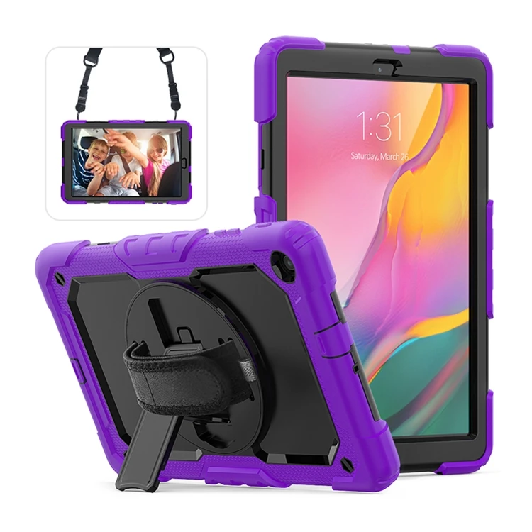 Пользовательские чехлы для планшетов 10 1 дюймов Samsung Tab A 2019 T510 с ремешком