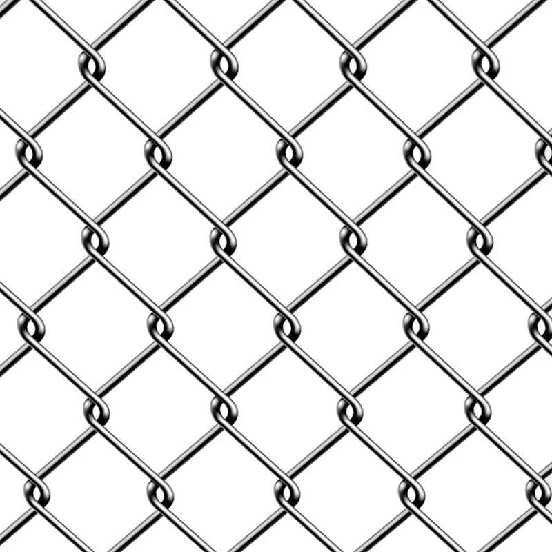 Wholesale Used 9 10 Gauge Diamond Metal Wire Mesh Fence 5ft 6ft 7ft 8ft 10ft Power Coated Galvanized Black Chain Link Fence