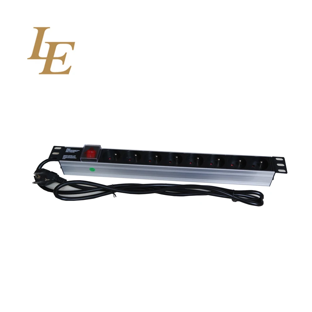 PDU настенный блок питания французского типа 19 дюймов для центра обработки данных