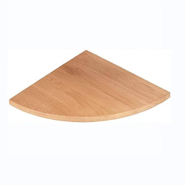 Country House Loft Decorative Black Mdf  Shape Corner Floating Shelf Wall Shelves Home Decor