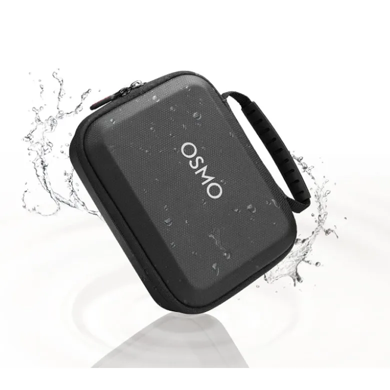 EVA Fabric Bag Waterproof Dustproof Carrying Case Handheld Action Camera Storage Accessories for D J I Osmo Pocket3