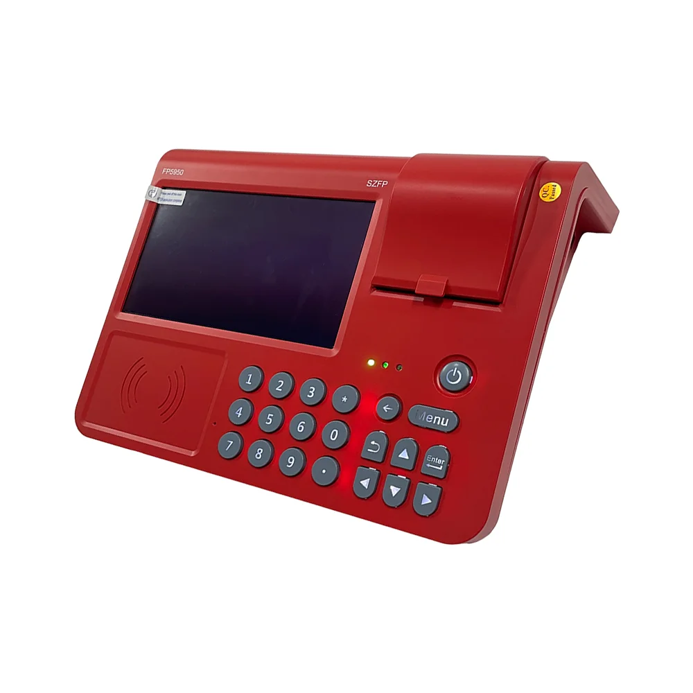 Большой Размер Android Pos машина FP5950 система 7 дюймов Цветная Поддержка печати и многоязычная
