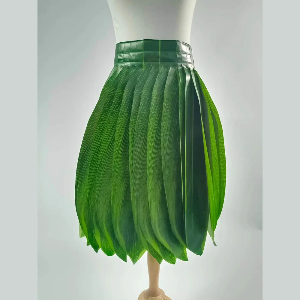 New Artificial Ti Leaf Skirt KN-hsk021 Dress Hawaii Dance Decoration Dresses Festival Performance Accessories Aloha Dance