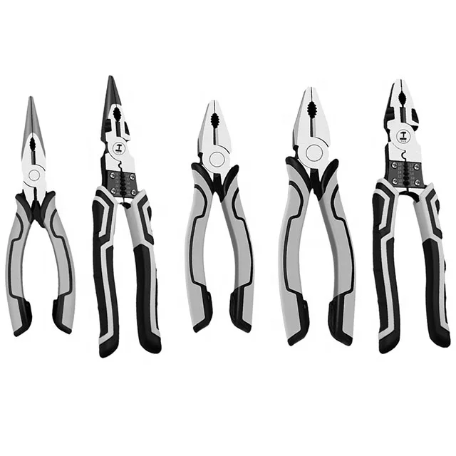 CRV Pincers Long Nose Plier Pliers Tool Set Pliers for Crimping Cables