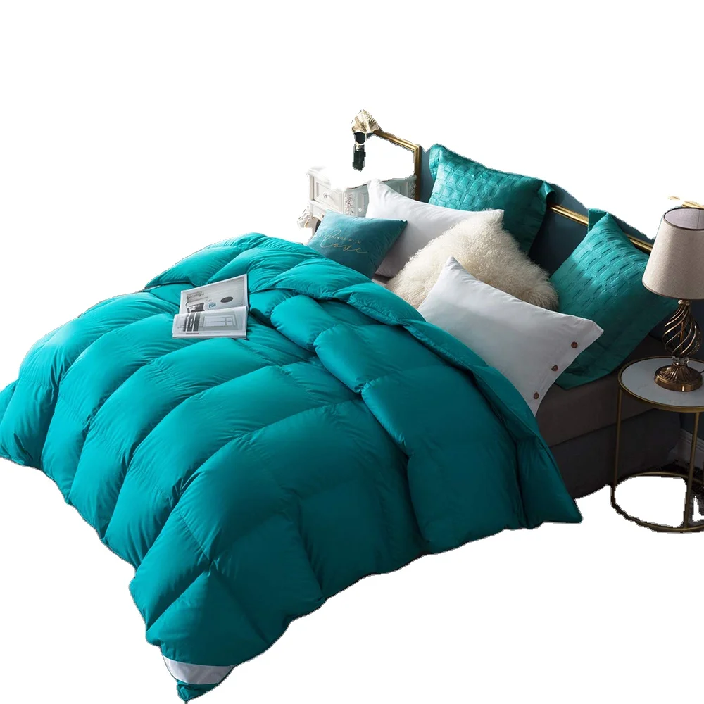 OEM new product Hot sale weighted blankets dropshipping machine quilting cheap price goose down comforter