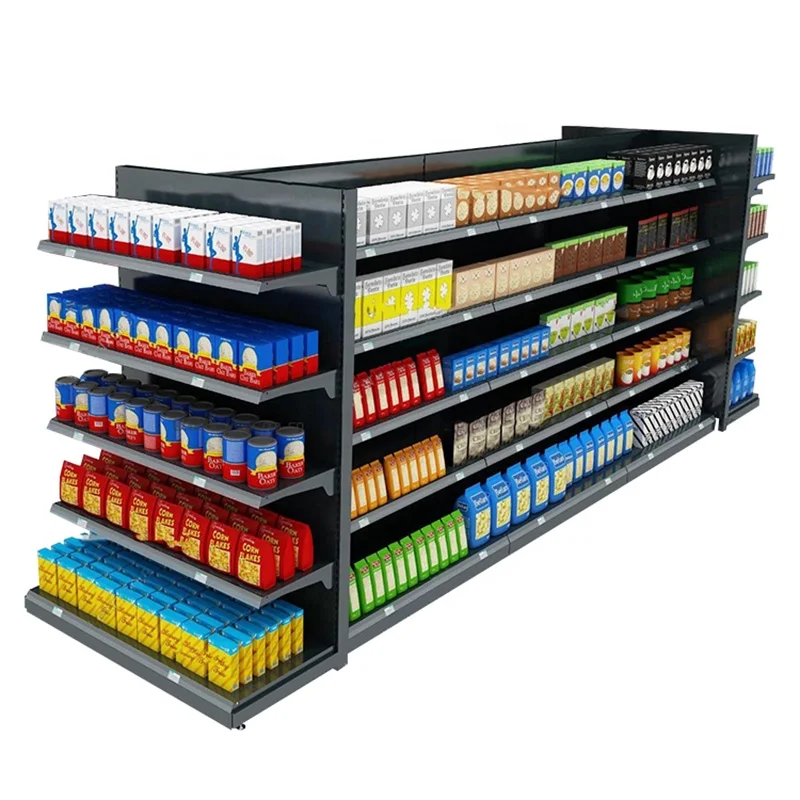 New arrival heavy duty equipment boutique supermarket shelf grocery store display shelves