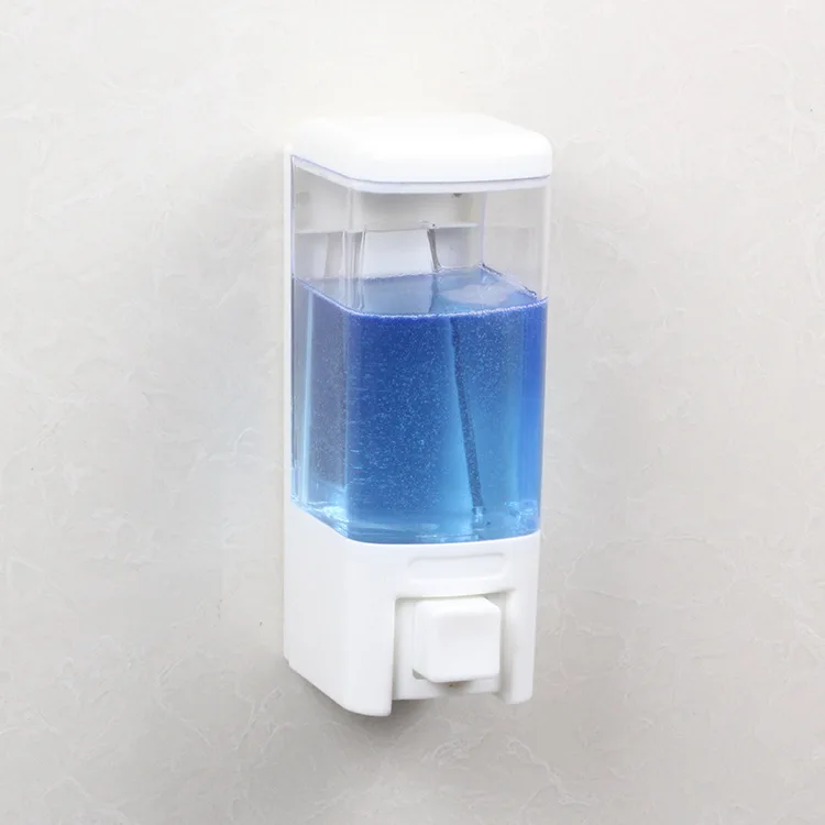 Bathroom soap dispenser hotel hotel wall-mounted shower single-headed to the soap dispenser shower gel box leak-proof hand soap