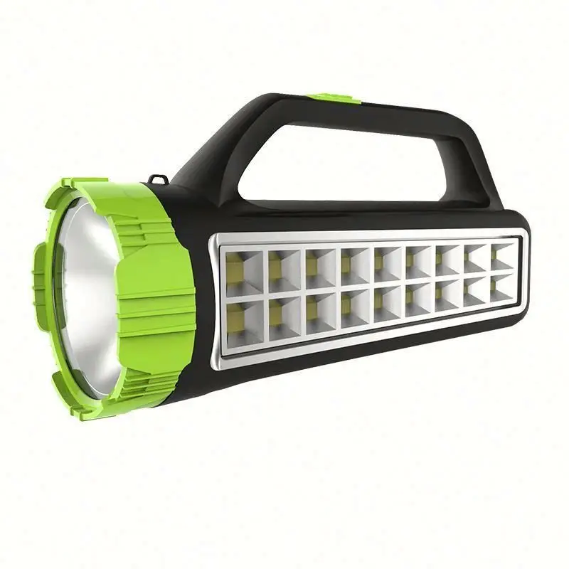 LED Search Lamp Super Bright High Powered Searchlight Long Lasting Rechargeable Handheld LED Spotlight Portable Flashlight