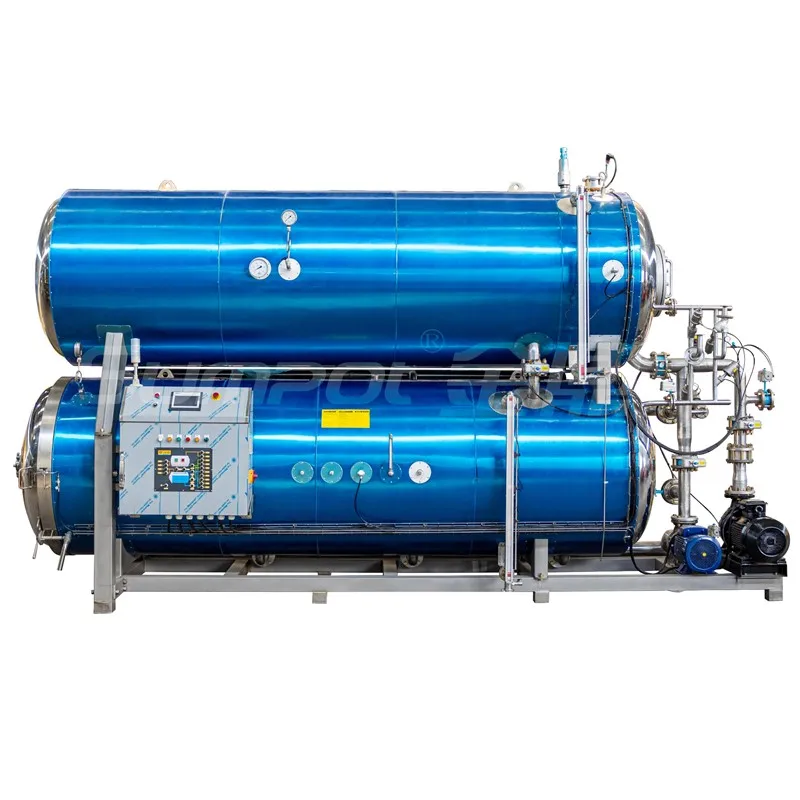 Water Immersion Retort Sterilizer Machine With ASME Certification