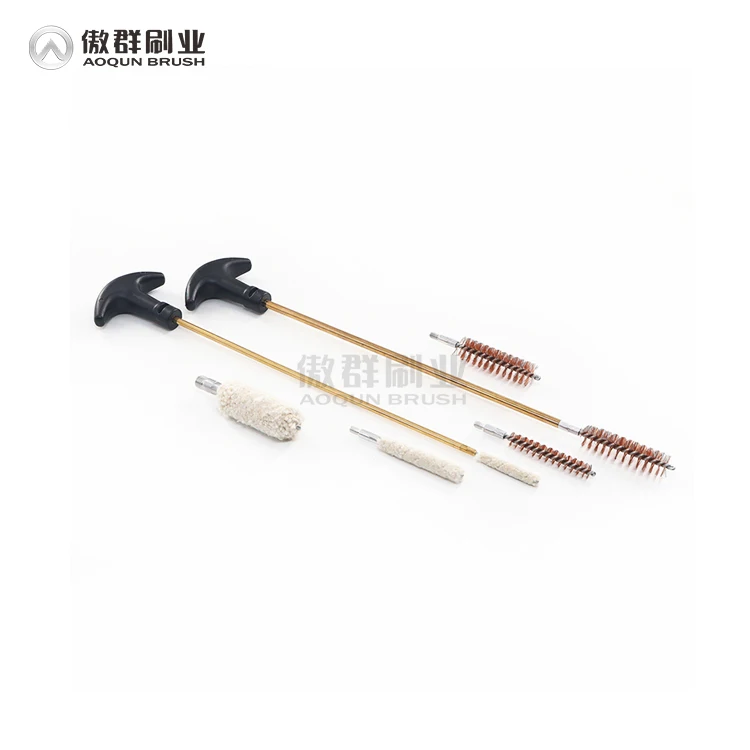 Gun Brush Gun Cleaning Kit Hunting Accessories For 22Cal/5.56mm 30Cal/7.62mm Gun Wire Brush Firearm Cleaning