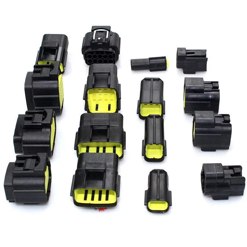 Waterproof Male Female Tyco Amp Custom Cable Connectors 1.8 Series Wire Auto Automotive Assembly Connectors