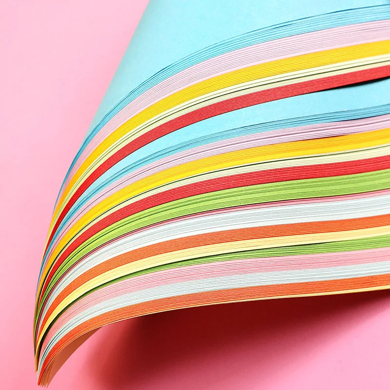 Profesional Handmade Diy Papel De Origami 3d Craft Flower Origami Paper 15*15cm Square Origami For Child