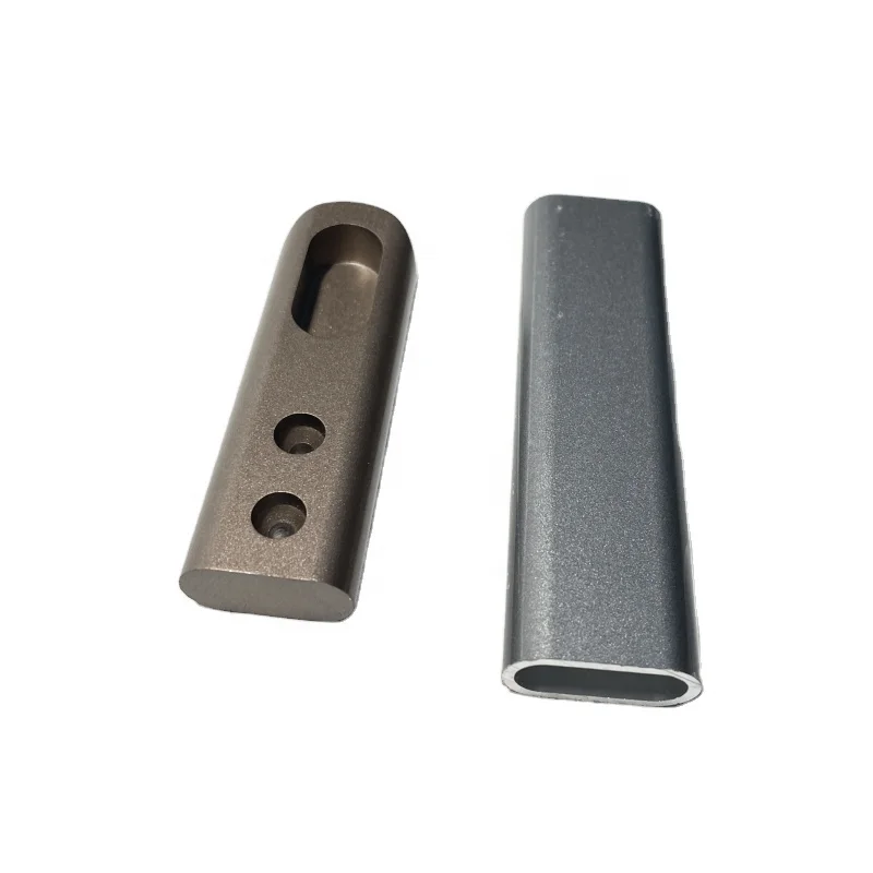 Extrusion aluminum profile oval tube closet rods