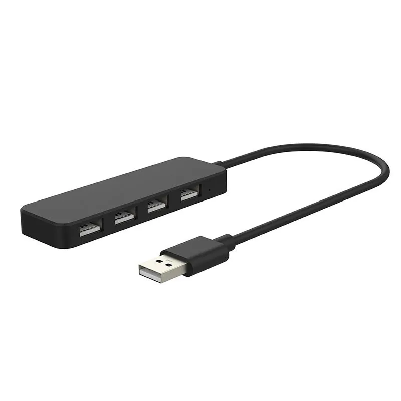Amazon популярный ультратонкий Высокоскоростной 4-портовый Usb-концентратор 4 в 1 USB 2,0 концентратор для Macbook ПК