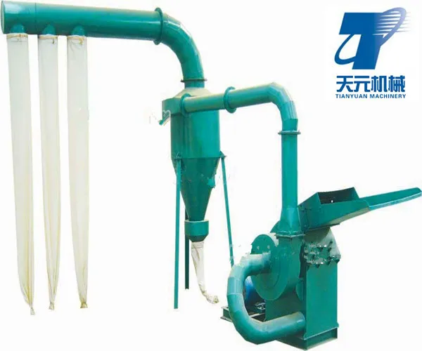 Zhengzhou Tianyuan high capacity 6-8ton/h wood shredder machine for sale