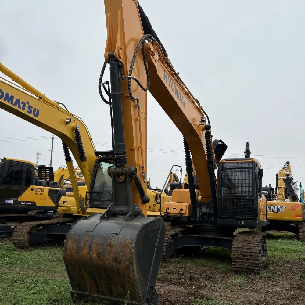 22 TON Cheap Second Hand Engine Hyundai 225LC-9S Tracked Excavators Hyundai Excavator Used Construction Machinery for Sale