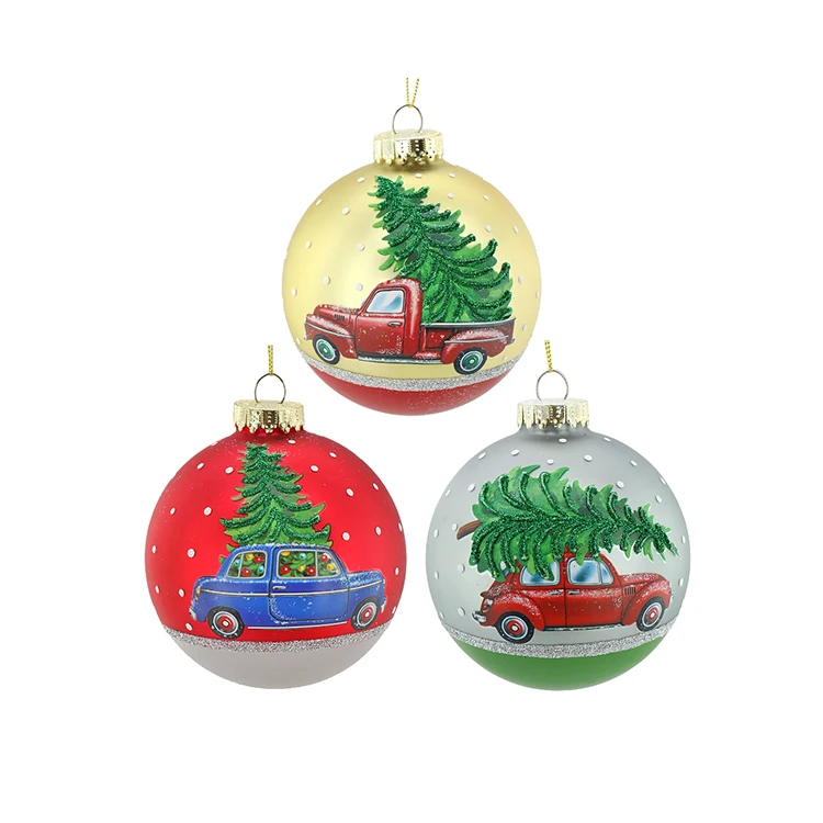 Wholesale Cute Hanging Car Christmas Tree Pattern Decoration Ornaments Pendant For Christmas Decor