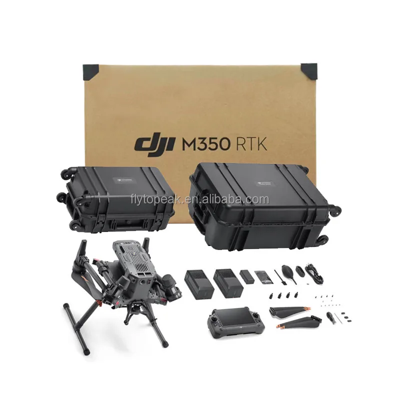 DJI Matrice 350 RTK Worry-Free Basic Plus Combo With Thermal Camera Lidar Sensor Commercial M350 Drone DJI Matrice 350 RTK
