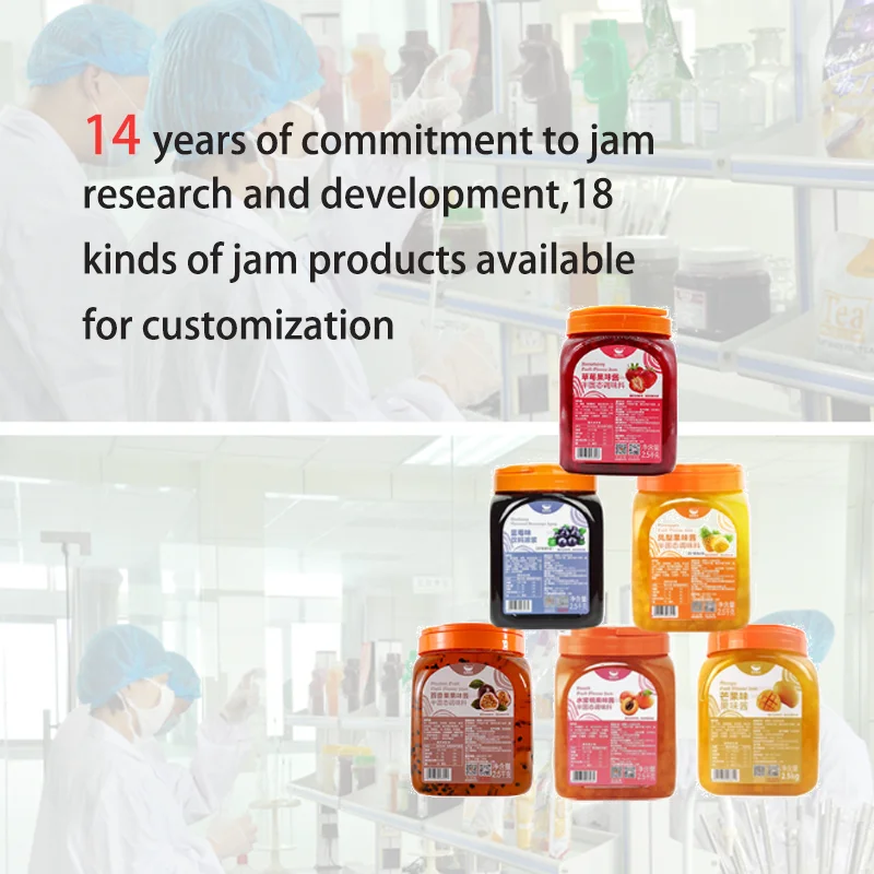 Китайский производитель 18 вкусов фруктовый джем персиковый для пузырчатого чая Боба молочный чай десерты выпечка