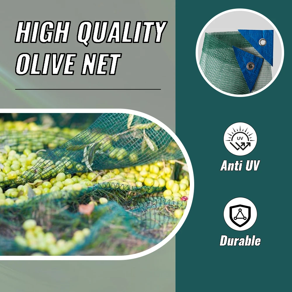 pure whiteness 4X8m fruit collector harvesting net for exporters