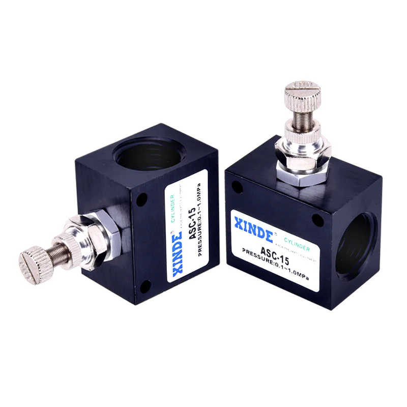 ASC Series ASC-06/08/10/15 Pneumatic one-way throttle valve Regulating valve ASC300-15