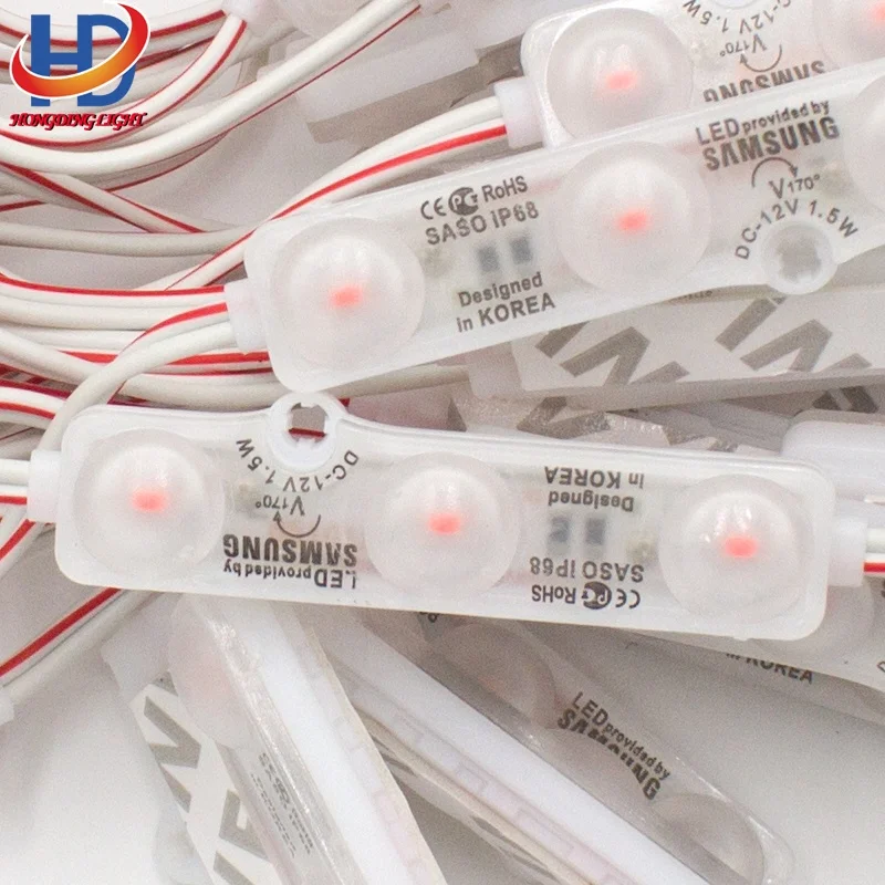 DC12V SMD 5730 2835 3 led 1.5W IP68 68mm*18mm Ready to Ship waterproof LED light module for advertisement sign channel letters