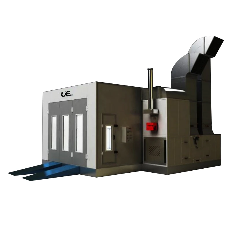 UE-8-4 Electrical Infrared heating system spray bake paint booth Automotive Spray Booth/Car Paint Spray Room CE approve Custom