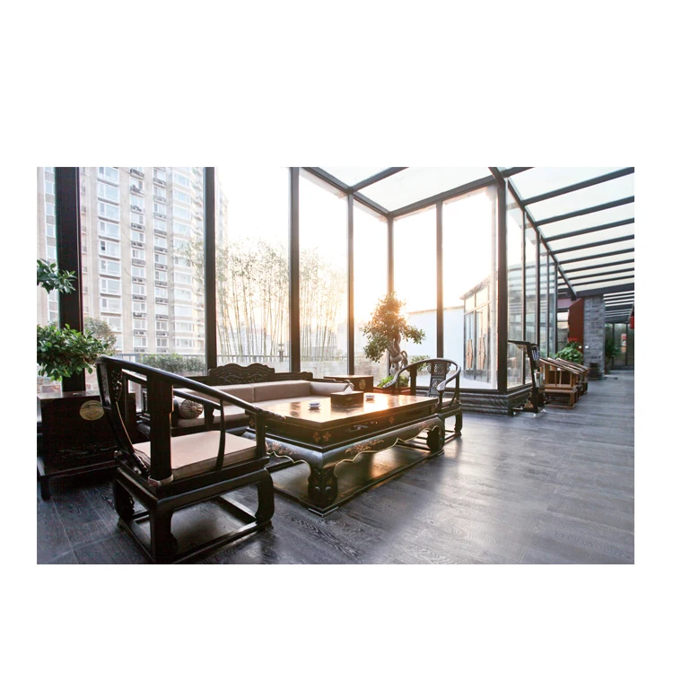 
warm keeping top grade solarium green house 