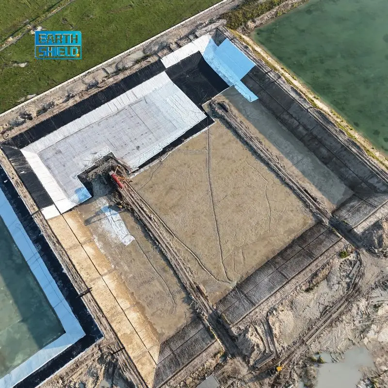 Best Price HDPE Geomembrane 0.75mm 1.0mm 1.5mm Liner For Landfill Mining Agriculture Aquaculture in Southeast Asia