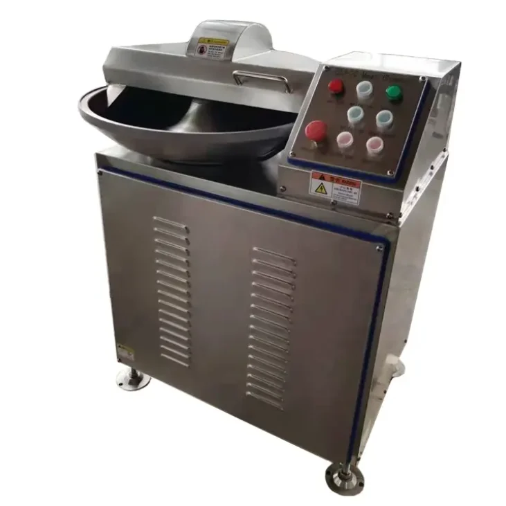 Easy Operation Home Use Meat Paste Grinder Colloid Mill Stainless Steel Chopper Mixer for Sale Bowl Cutter