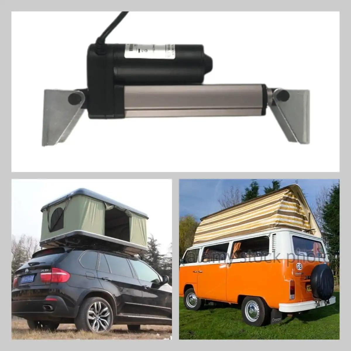 12v Mini 20mm 50mm Stroke 20n Load Speed Electric Actuator Linear Outdoor