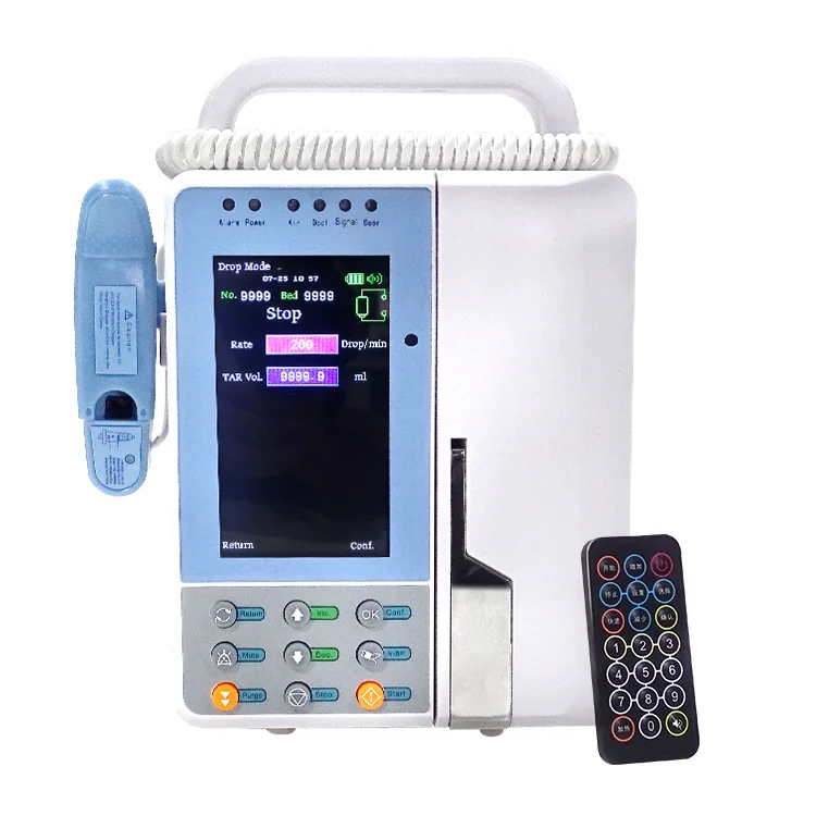medical portable pca iv Veterinary vet syringe blood pet infusion pump price