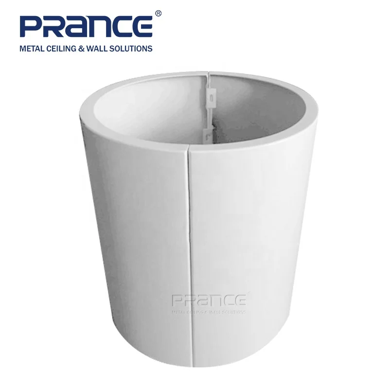 Aluminum Column Cover for Metal Pillar Cladding Design