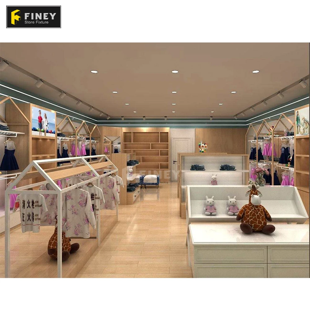 Kids Shop Display Interior Design Children Clothing Store Display Furniture Clothing Store Display Rack