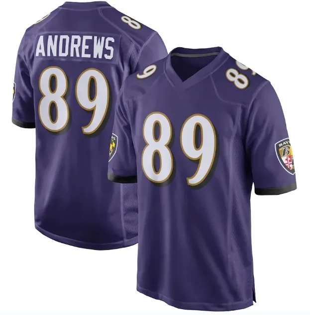 Baltimore City Stitched Men American Football Jersey Ravens Team Uniform NFL Jerseys