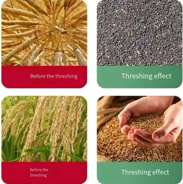 Small wheat threshing machine / manual millet thresher / rice thresher machine design