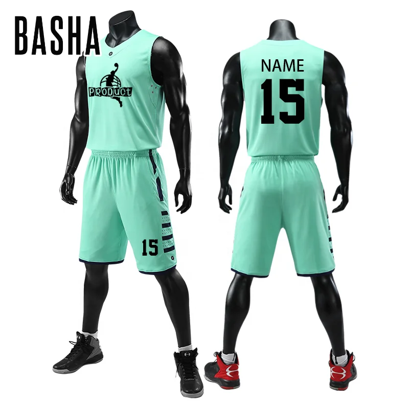 BASHAsports 100% полиэстер поставщик изготовленные на заказ баскетбольные майки дизайн и форма