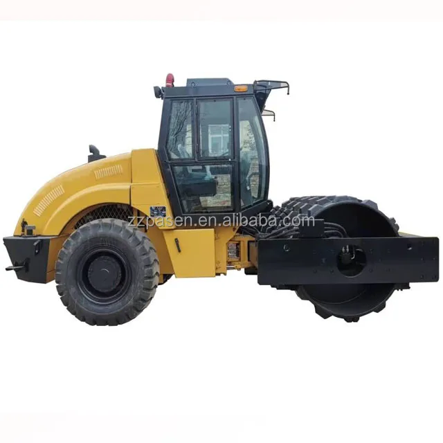 Professional single drum tire road roller second hand road roller for wholesales