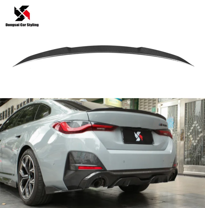Новый дизайн, стильный сухой спойлер из углеродного волокна для BMW 4 серии седан 4 двери G26 G22 G23 2020 +