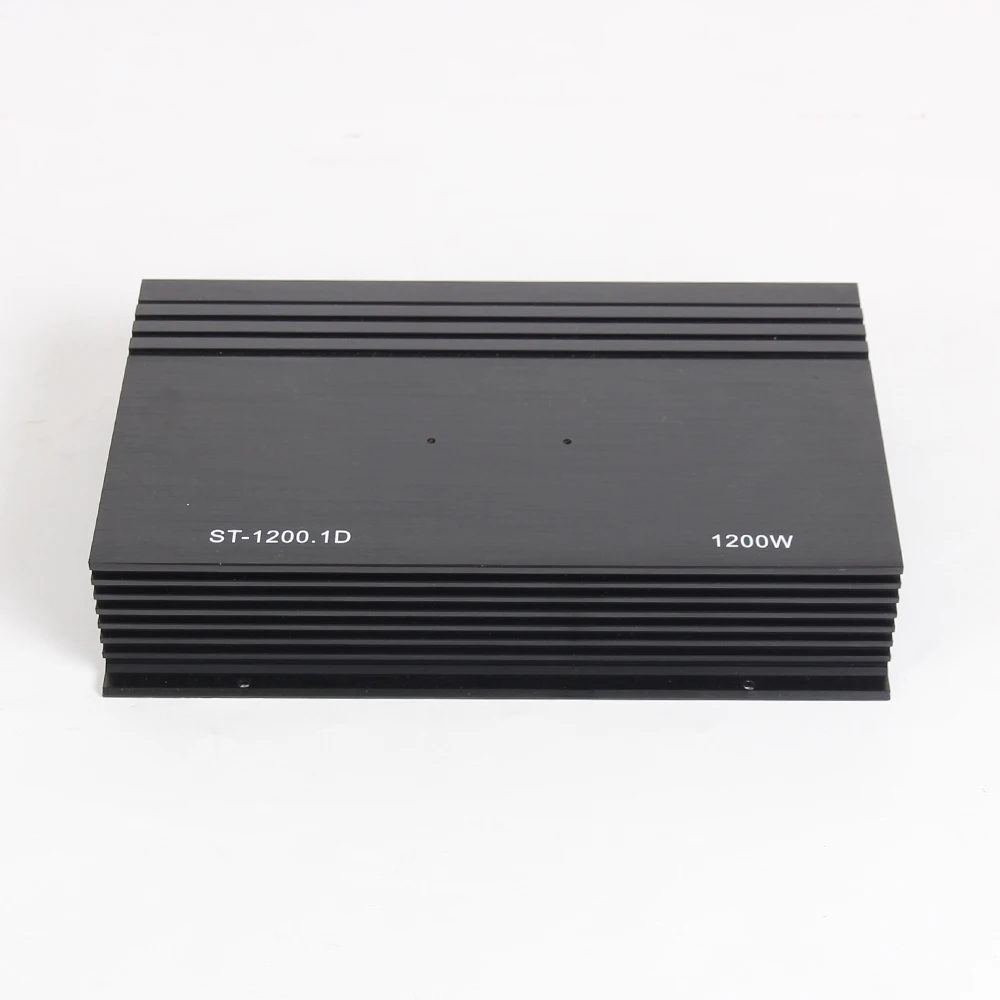 Amplifier aluminium cover with anodizing