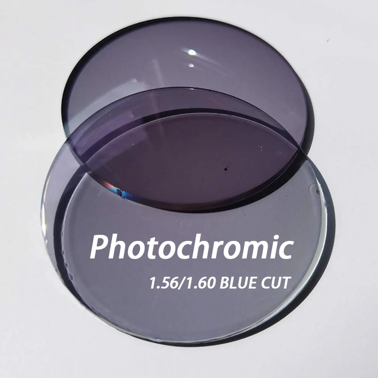 high quality laboratory  uv420 blue cut photochromic 1.59pc HMC ar coating polycarbonate sv single vision lenses