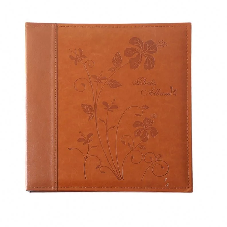 Yicheng Sales 12inch Leather Album Self-Adhesive  pages Photo Album