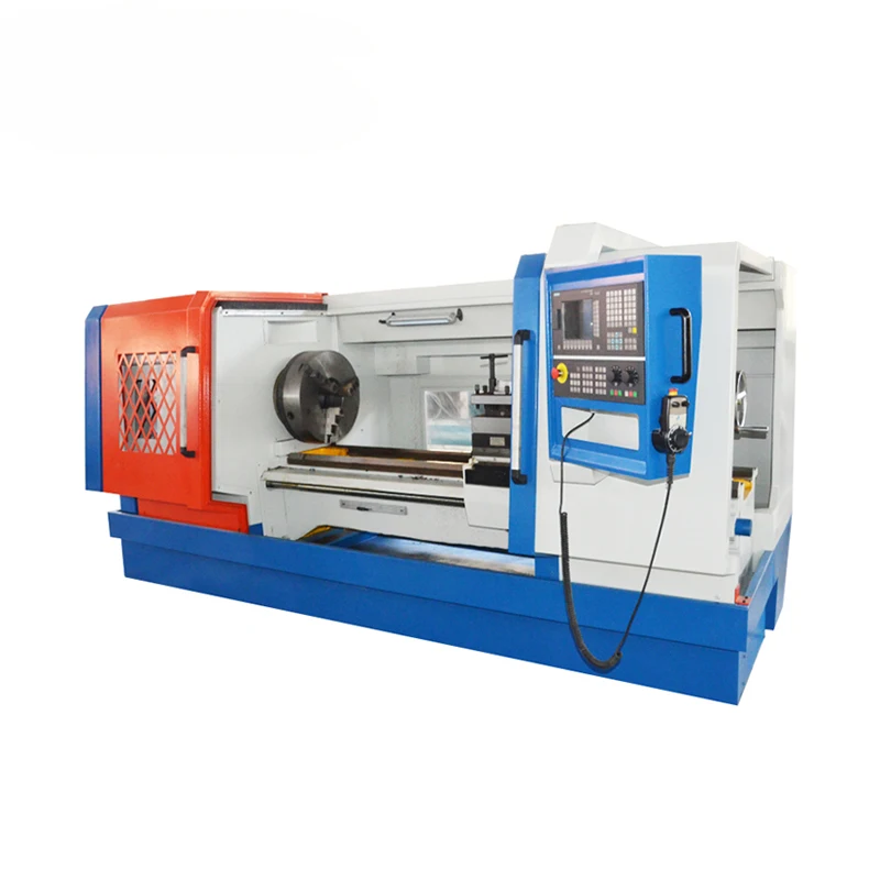 Flat Bed Spindle big Bore Lathe /horizontal metal turning lathe machine tool