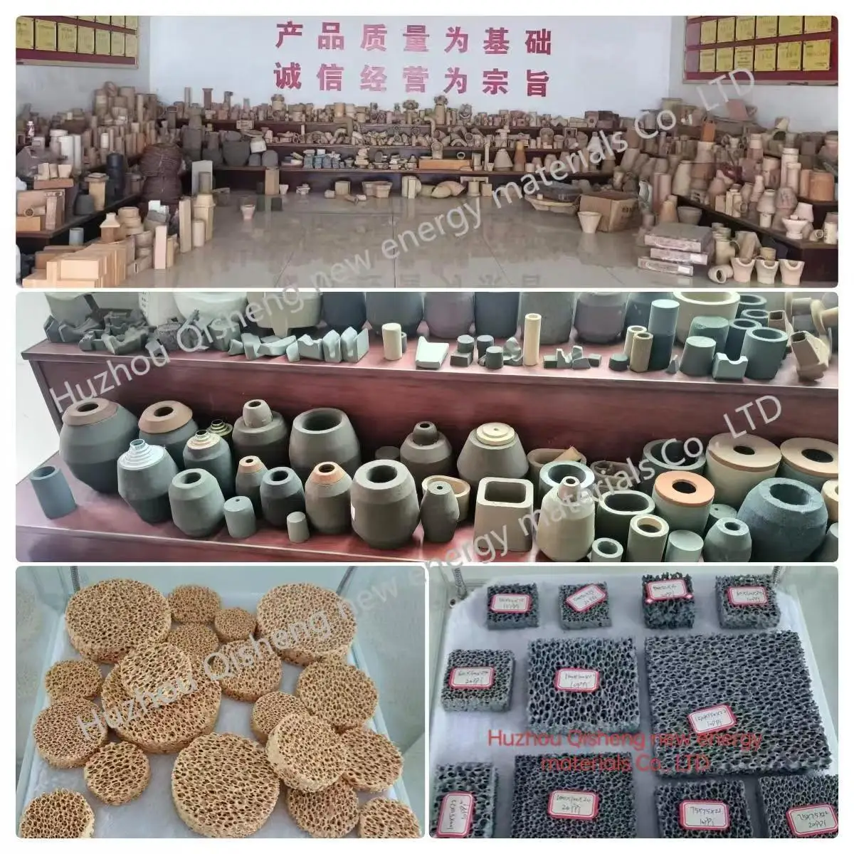 Cast iron filter sheets. Foam ceramic filters. Honeycomb photocatalyst ceramic sheets. For high-temperature ductile iron