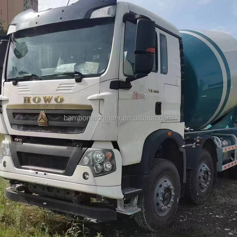 Wholesale New Model Howo 10m3 12m3 Mixer Truck In Stock For Sale