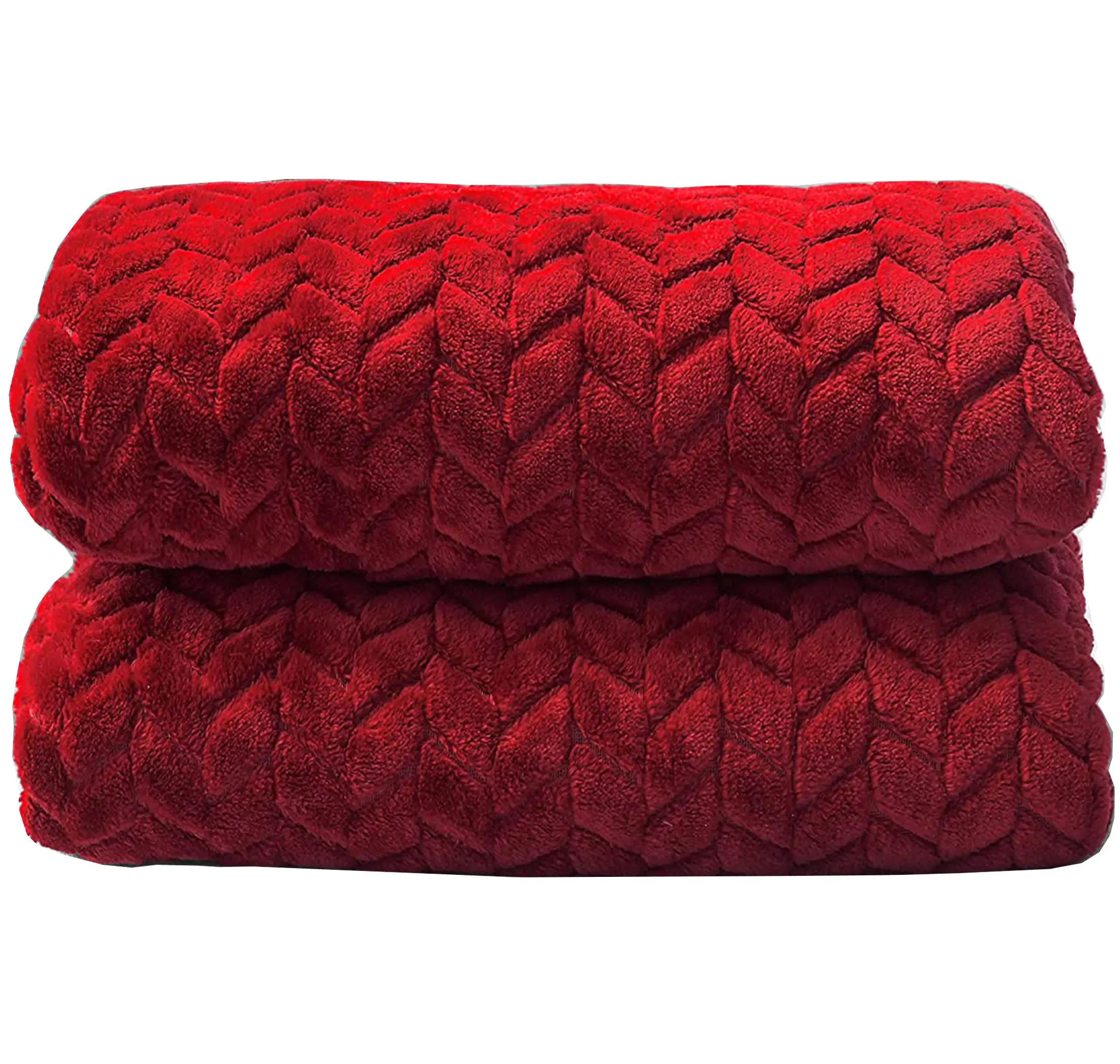 Machine washable chevron texture polyester microfiber coral flannel fleece blanket throws