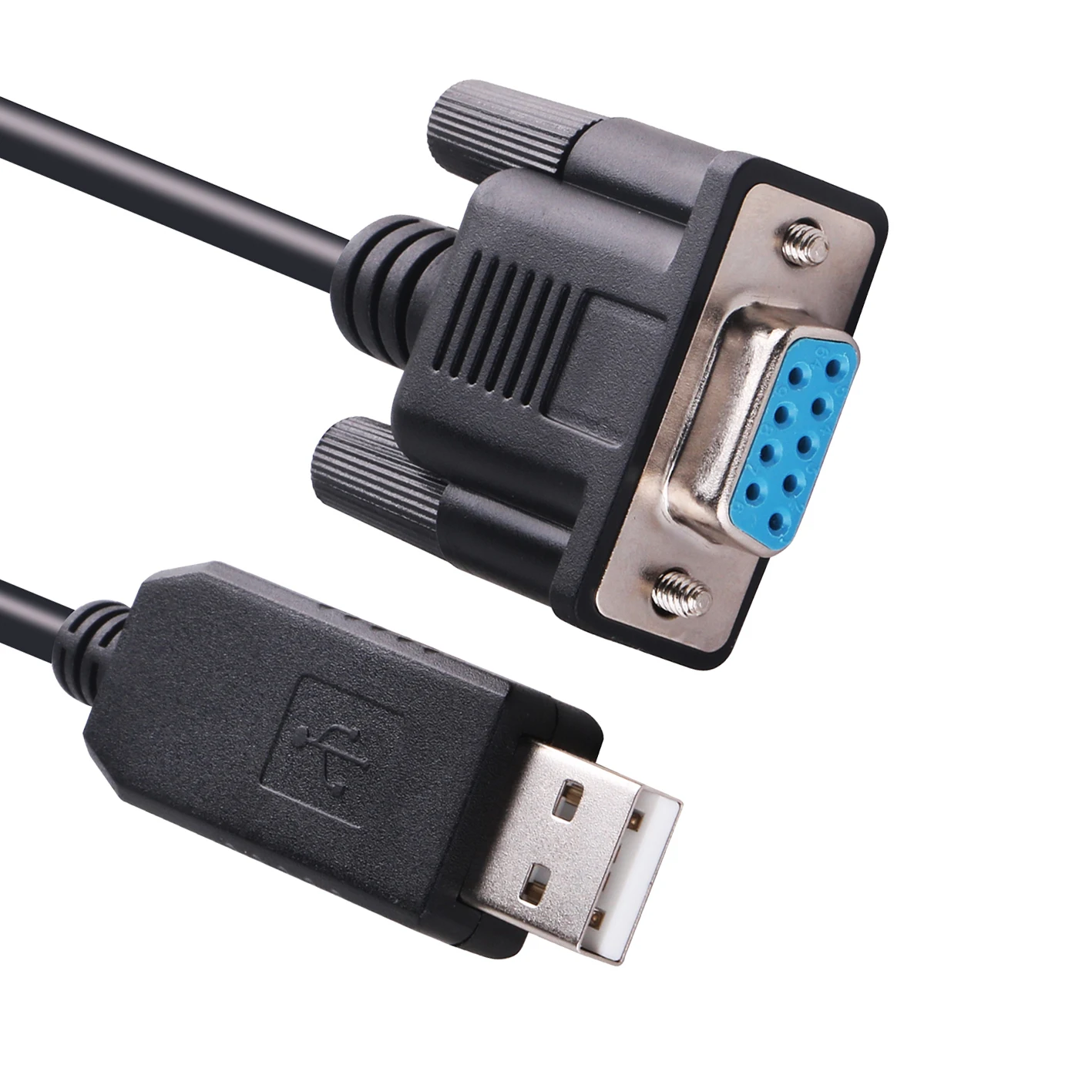 1.8M 2-RXD 3-TXD   Standard PL2303GT,   USB RS232 to DB9 Female  Serial  Cable