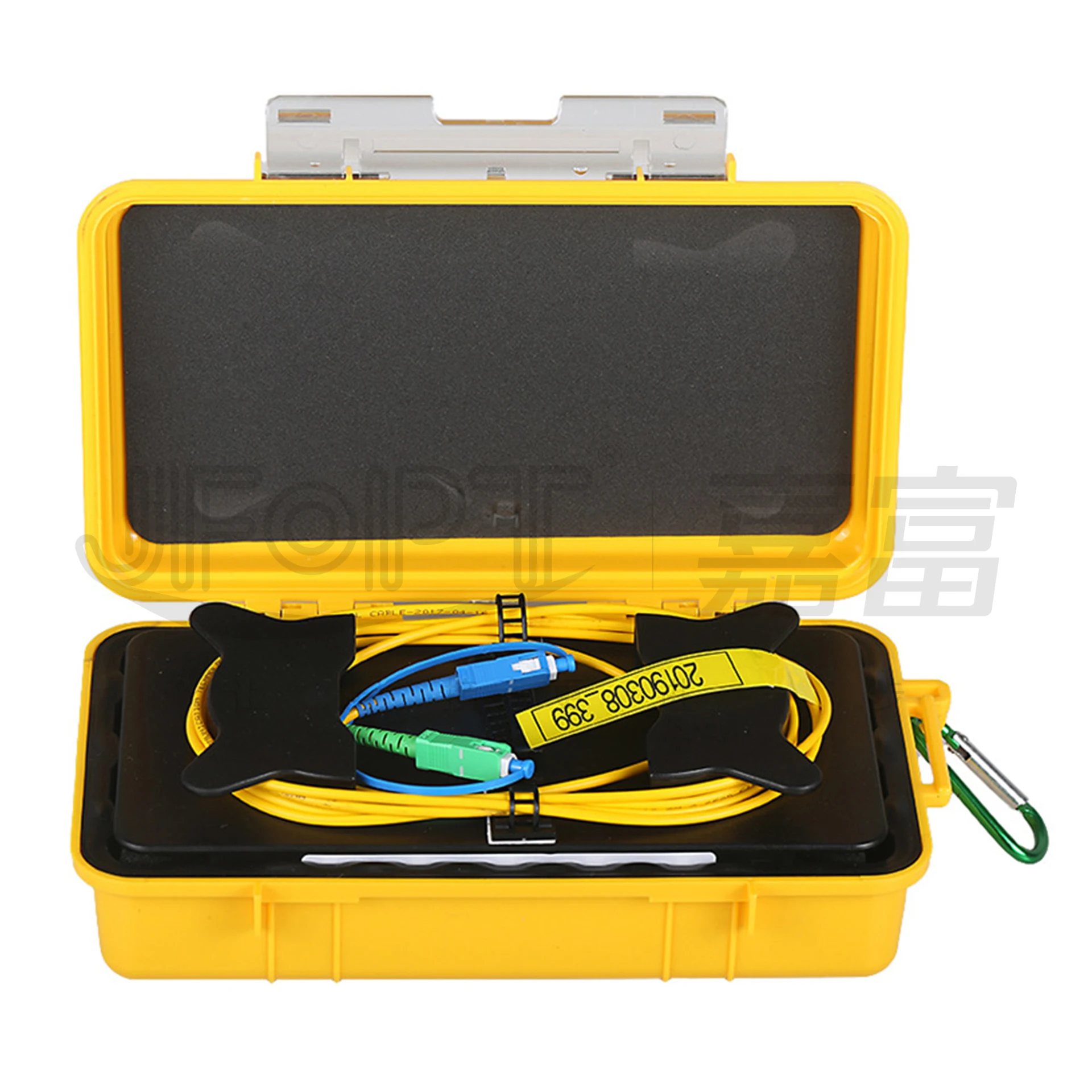 High Quality 1KM 2KM Singlemode Multimode Test Fiber Ring Optical Fiber Tester ST SC FC LC E2000 Connector OTDR Launch Cable Box