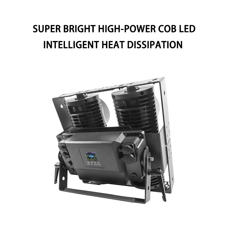 4*150W 650W Output ww red amber 3in1 LEDs 4 eyes Blinder LED Stage Light for show