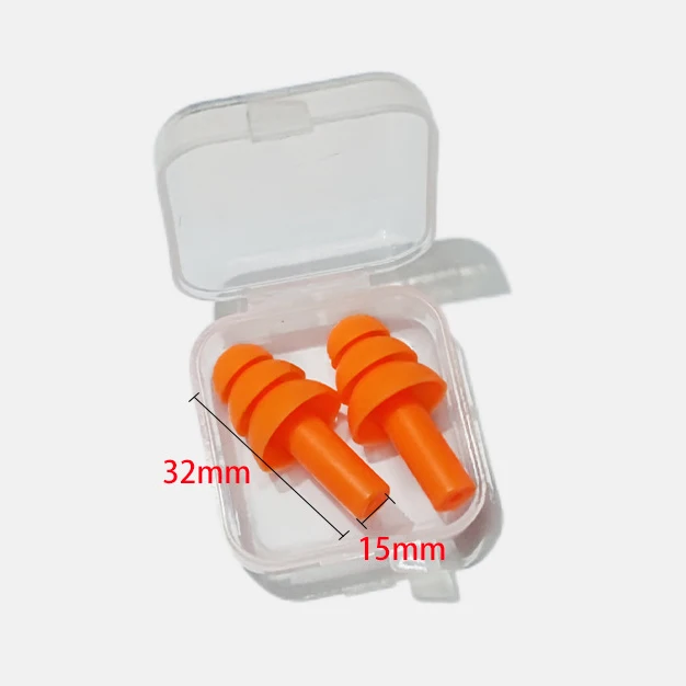 Reusable Soft Snoring Earplug Ear Protection Travel Sleeping Pocket Study Earbuds